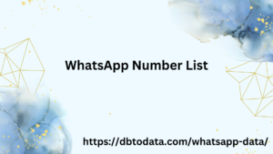 WhatsApp Number List