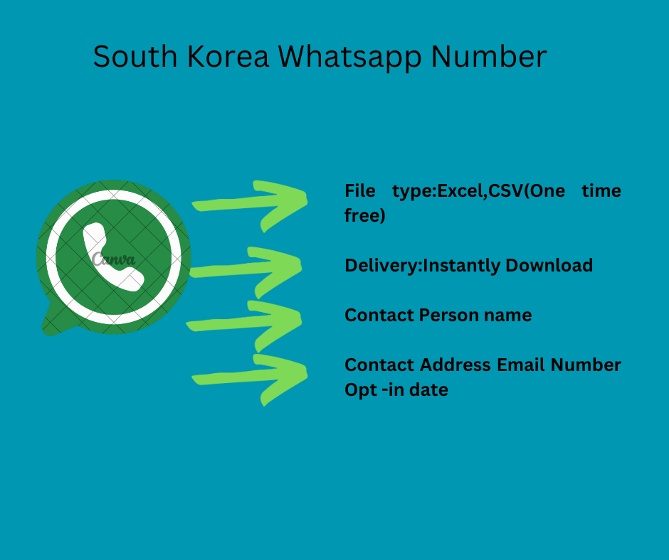 South Korea Whatsapp Number