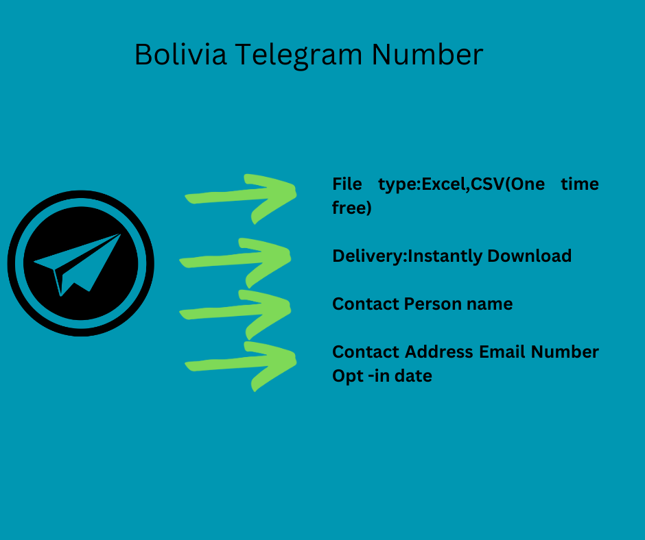 Bolivia Telegram Number