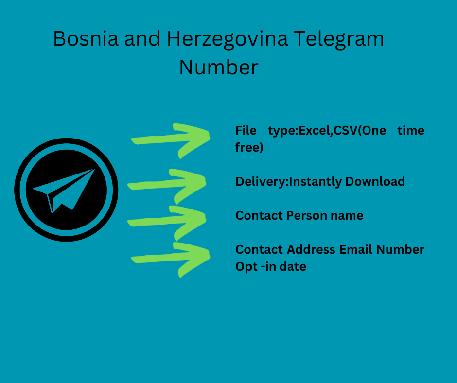 Bosnia and Herzegovina Telegram Number