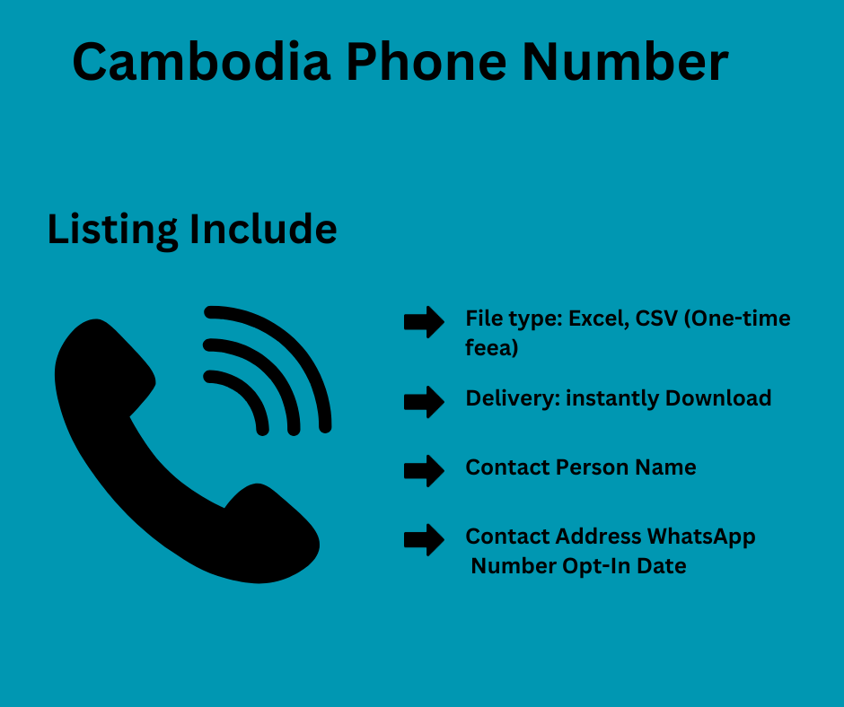 Cambodia Phone Number